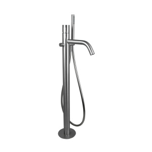 MIscelatore freestanding per vasca da design in acciaio inox 316L